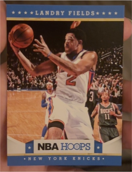 2012-13 Panini NBA Hoops #17 Landry Fields — front