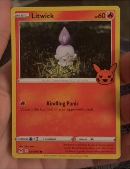 2023 Pokémon Trick or Trade #024 Litwick — front