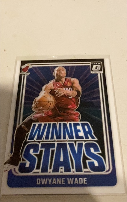 2024-25 Donruss Optic #20 Dwyane Wade Winner Stays — front