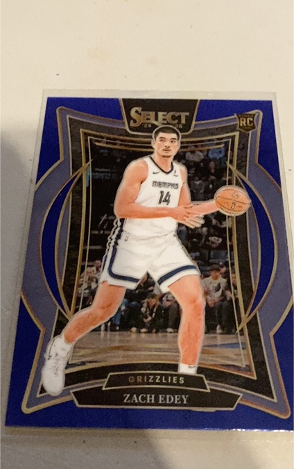 2024-25 Panini Select #98 Zach Edey — front
