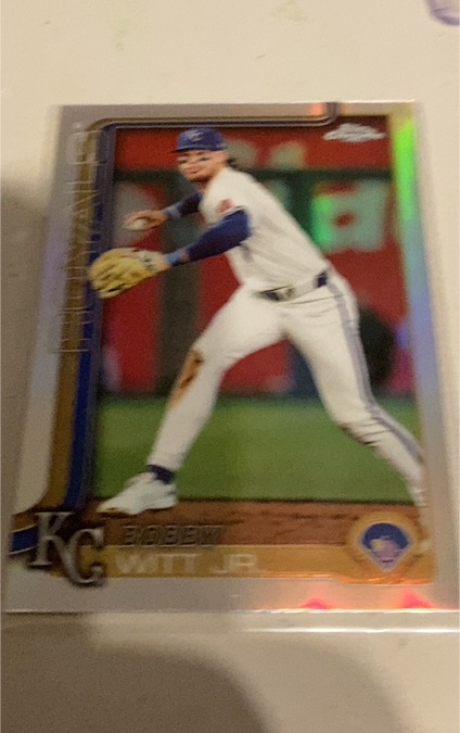 2025 Topps Chrome #93 Bobby Witt Jr. — front