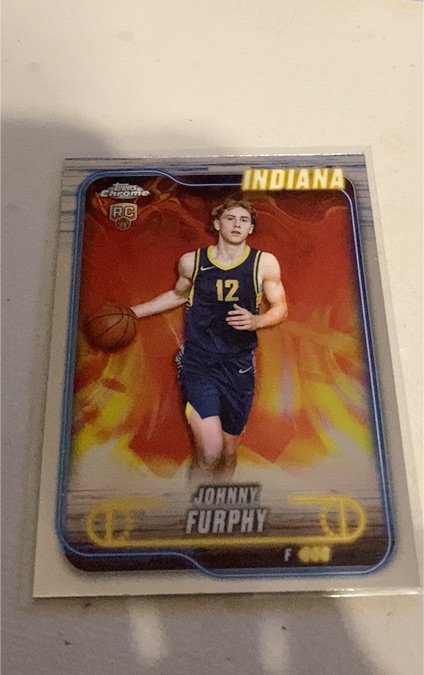 2024-25 Topps Chrome #139 Johnny Furphy — front