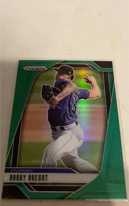 2025 Panini Prizm #235 Brody Brecht — front