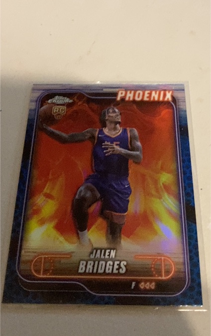 2024-25 Topps Chrome #146 Jalen Bridges — front
