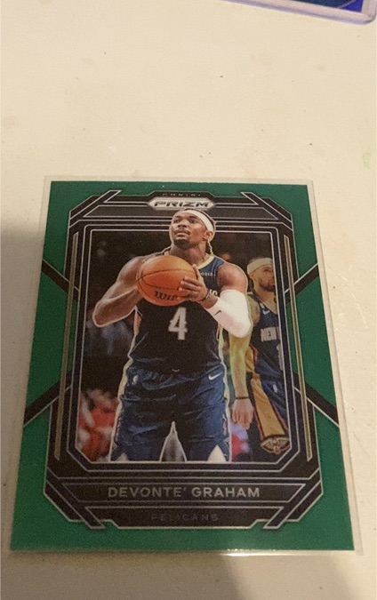 2022-23 Panini Prizm #218 Devonte' Graham — front