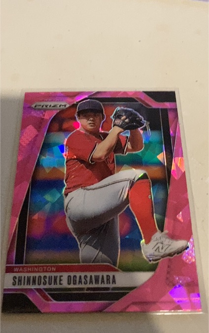 2025 Panini Prizm #165 Shinnosuke Ogasawara — front