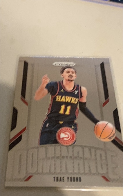 2024-25 Panini Prizm #20 Trae Young Dominance — front