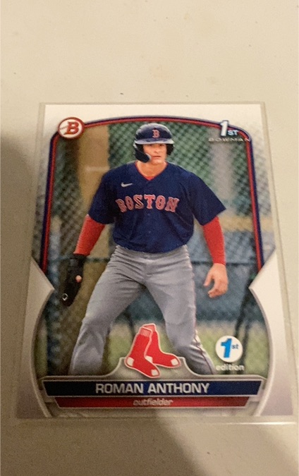 2023 Bowman 1st Edition #BP-71 Roman Anthony — front