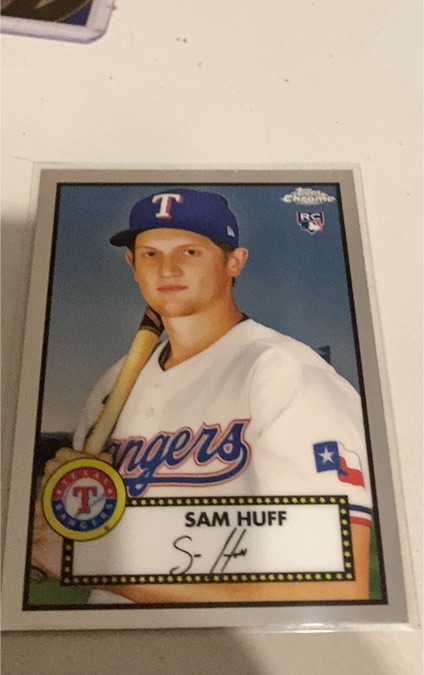 2021 Topps Chrome Platinum Anniversary #5 Sam Huff — front
