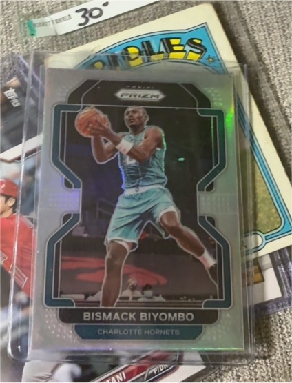 2021-22 Panini Prizm #195 Bismack Biyombo — front
