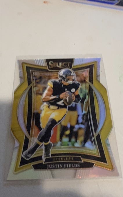 2024 Panini Select Concourse #74 Justin Fields — front