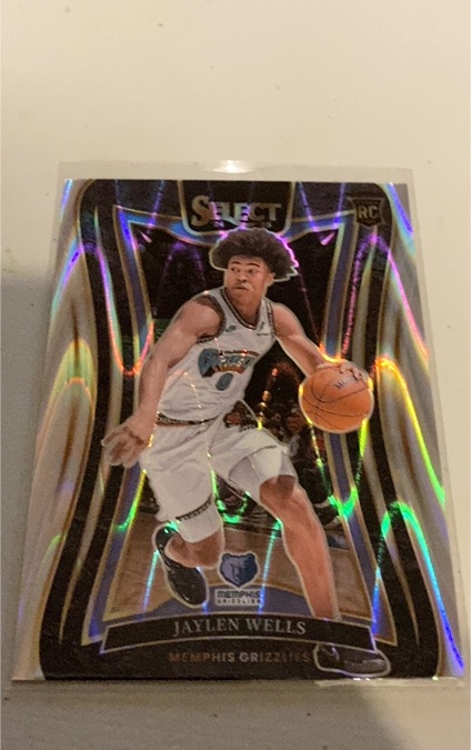 2024-25 Panini Select #RC Jaylen Wells — front