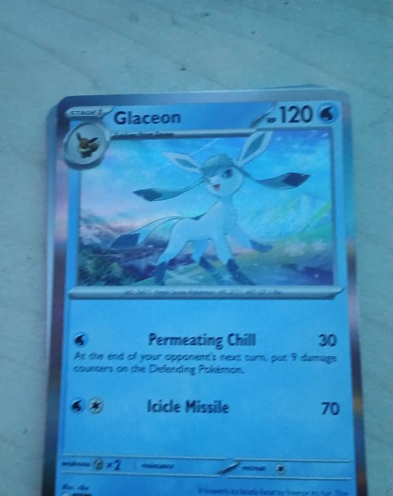 2024 Pokémon S&V Twilight Masquerade #54 Glaceon — front
