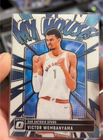 2024-25 Panini Donruss Optic #19 Victor Wembanyama My House — front