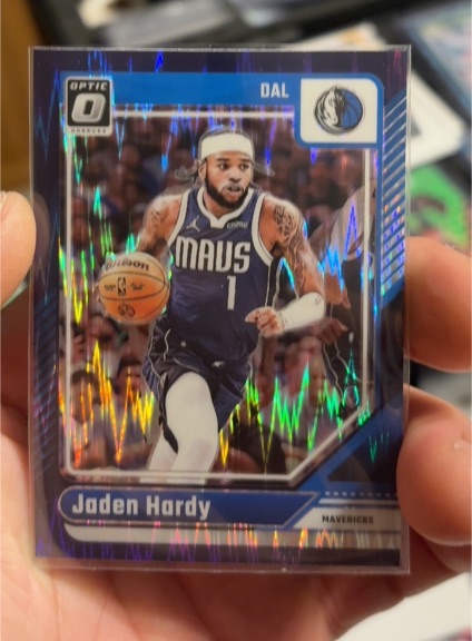 2024 Donruss Optic #33 Jaden Hardy — front