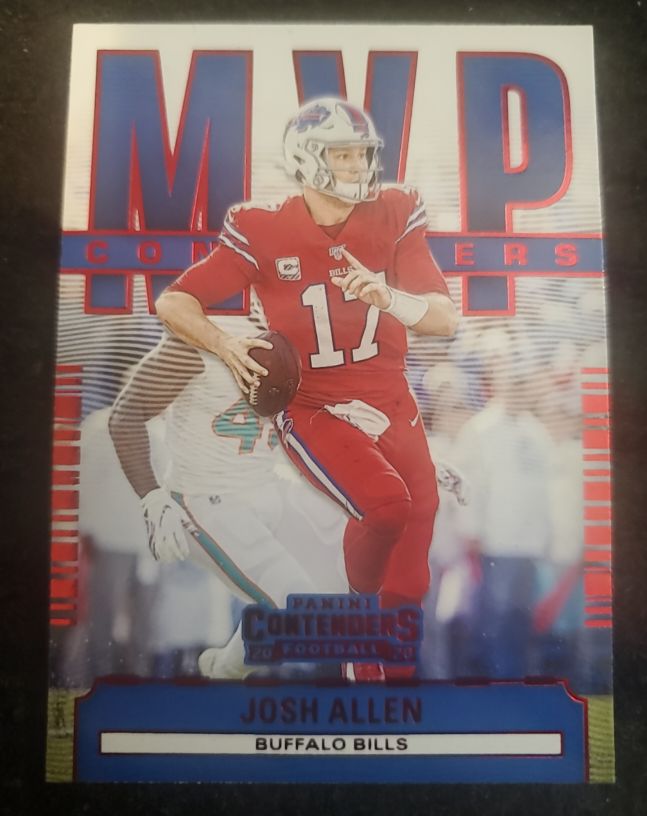 2020 Panini Contenders #MC-JAL Josh Allen MVP Contenders — front