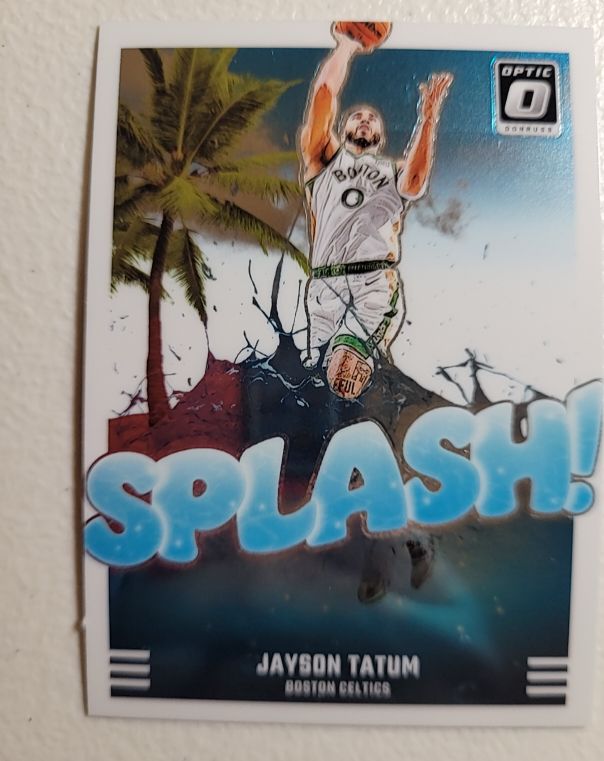 2024-25 Donruss Optic #11 Jayson Tatum Splash! — front