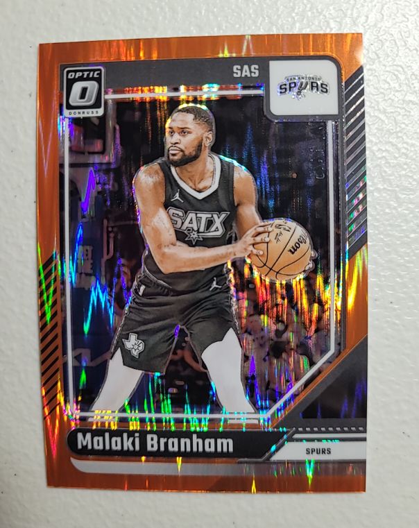 2024-25 Panini Donruss Optic #39 Malaki Branham — front