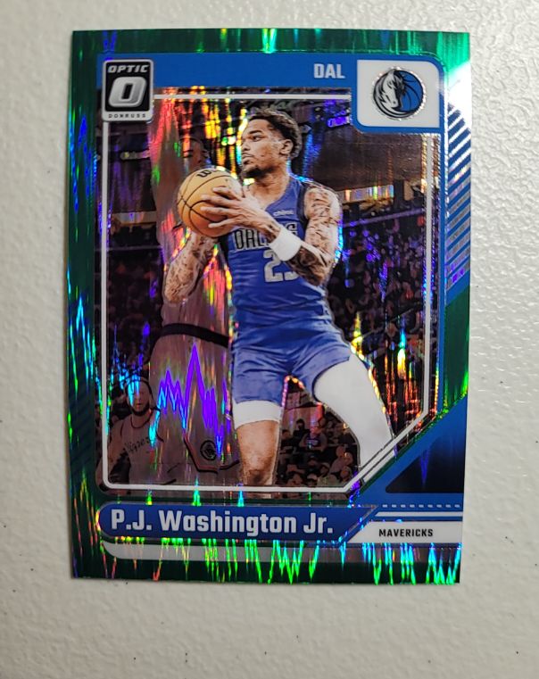 2024-25 Panini Donruss Optic #74 P.J. Washington Jr. — front