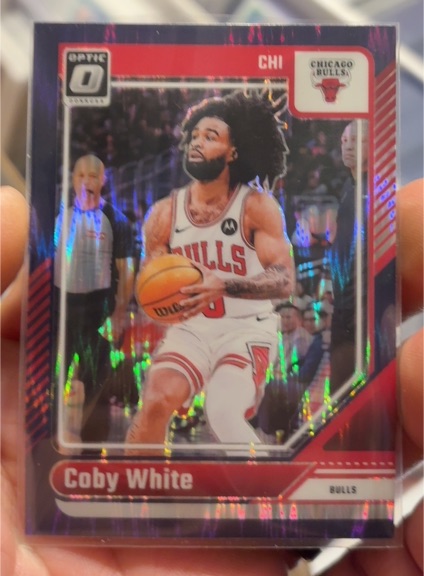 2024-25 Donruss Optic #76 Coby White — front