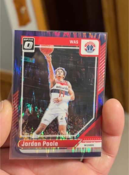 2024-25 Donruss Optic #192 Jordan Poole — front
