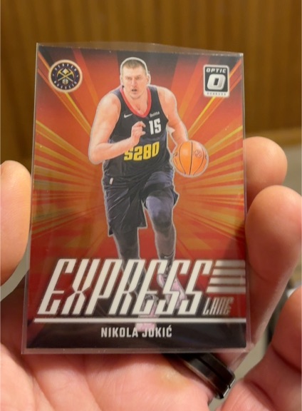 2024-25 Panini Donruss Optic #3 Nikola Jokic Express Lane — front