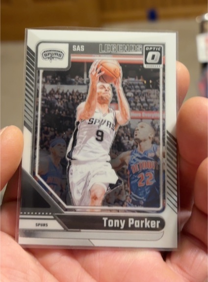 2024-25 Panini Donruss Optic Legends #235 Tony Parker — front