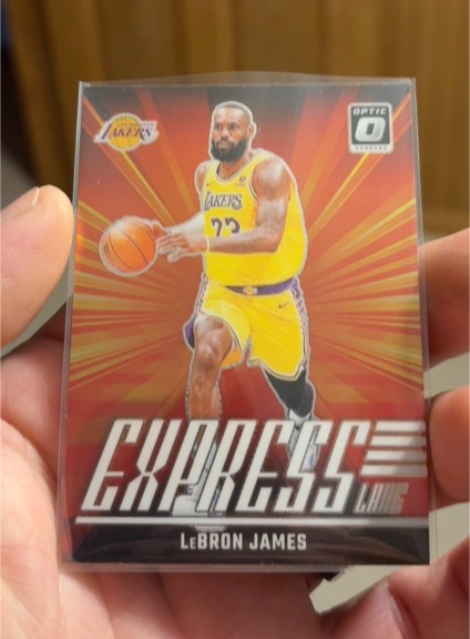 2024-25 Panini Donruss Optic #2 LeBron James Express Lane — front