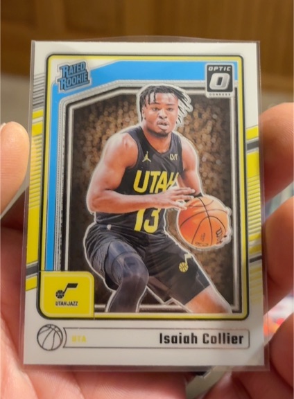2024-25 Panini Donruss Optic #295 Isaiah Collier — front