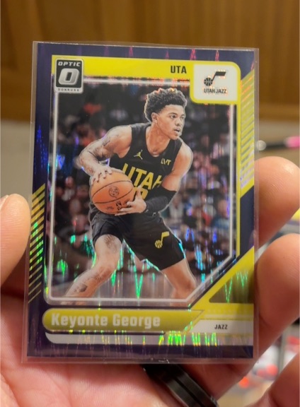 2024-25 Panini Donruss Optic #174 Keyonte George — front