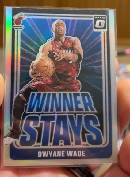 2024-25 Panini Donruss Optic #20 Dwyane Wade Winner Stays — front