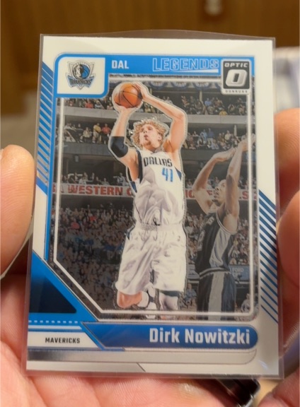 2024-25 Donruss Optic #247 Dirk Nowitzki — front