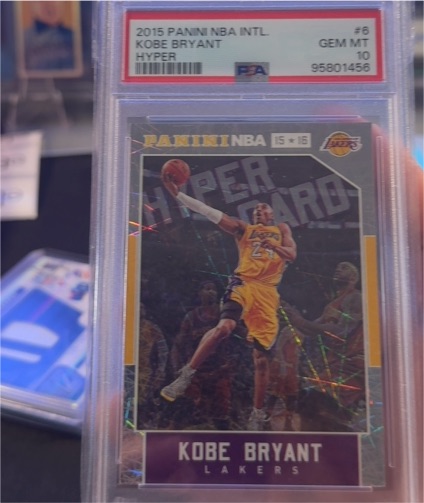 2015 Panini NBA International #6 Kobe Bryant Hyper — front