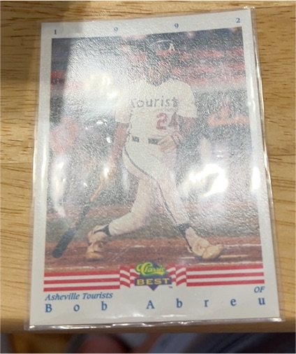 1992 Classic Best #1 Bob Abreu — front