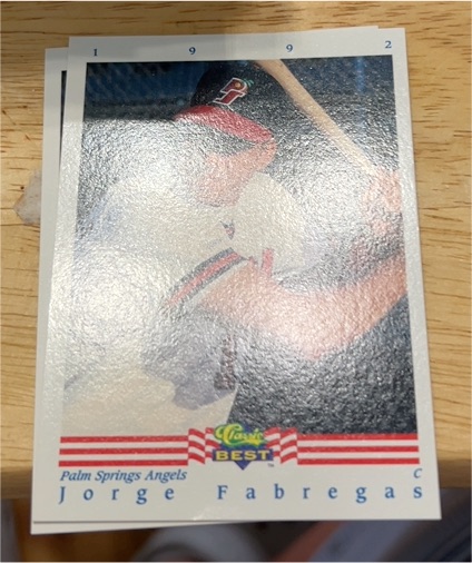 1992 Classic Best #359 Jorge Fabregas — front