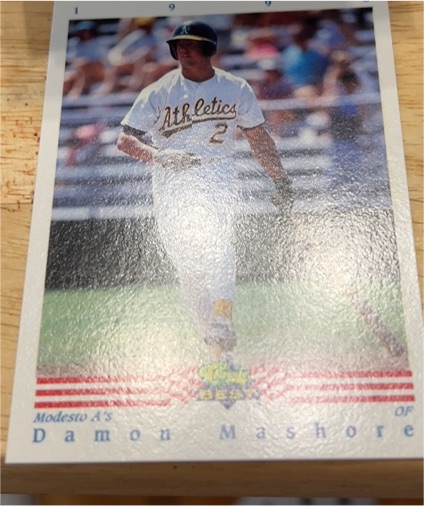 1992 Classic/Best #2 Damon Mashore — front