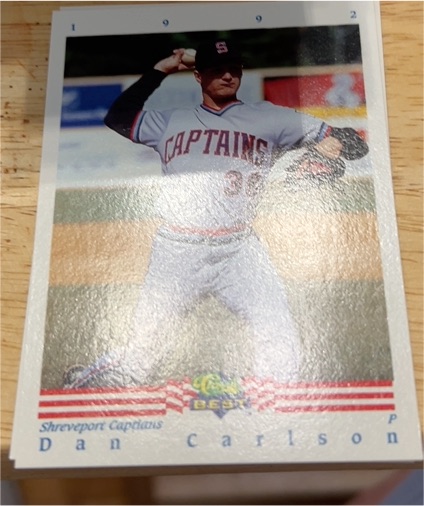 1992 Classic/Best #36 Dan Carlson — front