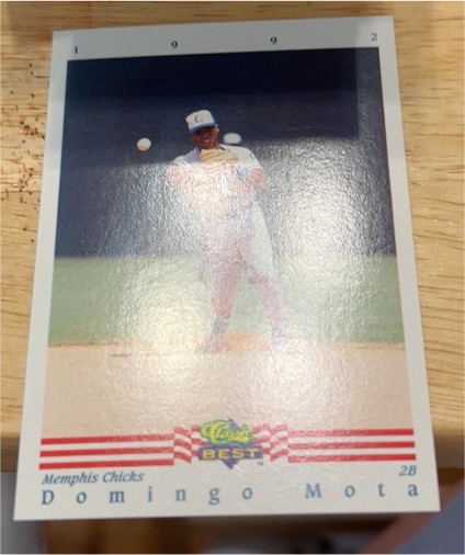 1992 Classic Best #182 Domingo Mota — front