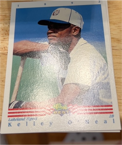 1992 Classic Best #1 Kelley O'Neal — front