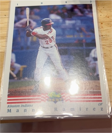 1992 Classic Best #155 Manny Ramirez — front