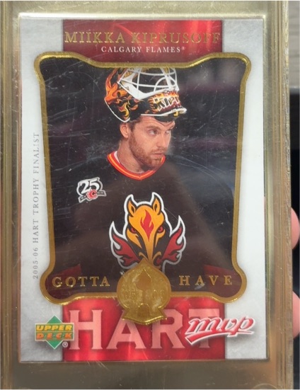 2006-07 Upper Deck MVP Gotta Have Hart #HH17 Miikka Kiprusoff — front
