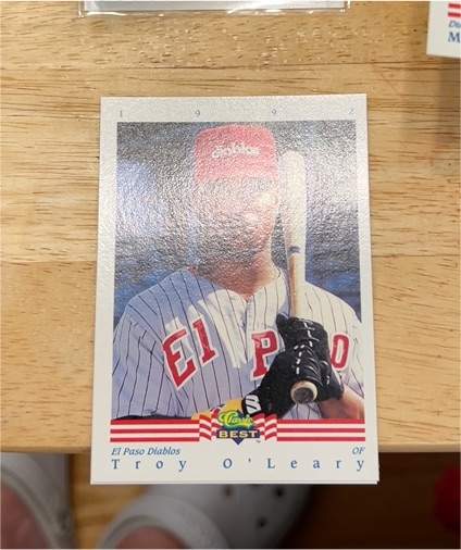 1992 Classic Best #98 Troy O'Leary — front