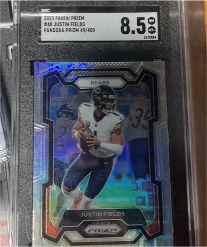 2023 Panini Prizm #48 Justin Fields — front