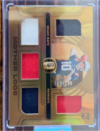 2024 Panini Gold Standard Mother Lode #ML-DM Drake Maye — front