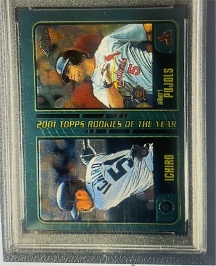2001 Topps Chrome Traded #T99 Albert Pujols / Ichiro Suzuki — front