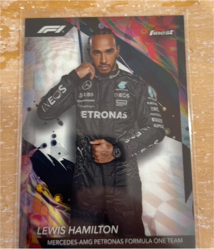 2024 Topps Finest Formula 1 #89 Lewis Hamilton — front