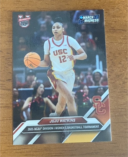2025 Bowman U Now March Madness #1 Juju Watkins — front