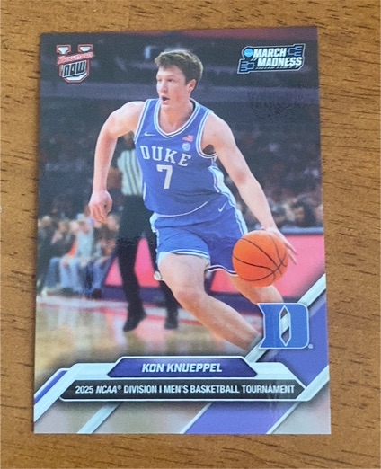 2025 Bowman U Now #4 Kon Knueppel — front