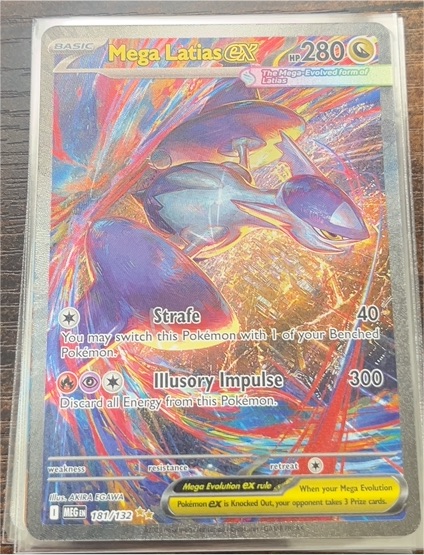 2025 Pokémon Mega Evolutions #181 Mega Latias ex — front