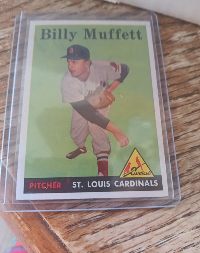 1958 Topps #143 Billy Muffett — front